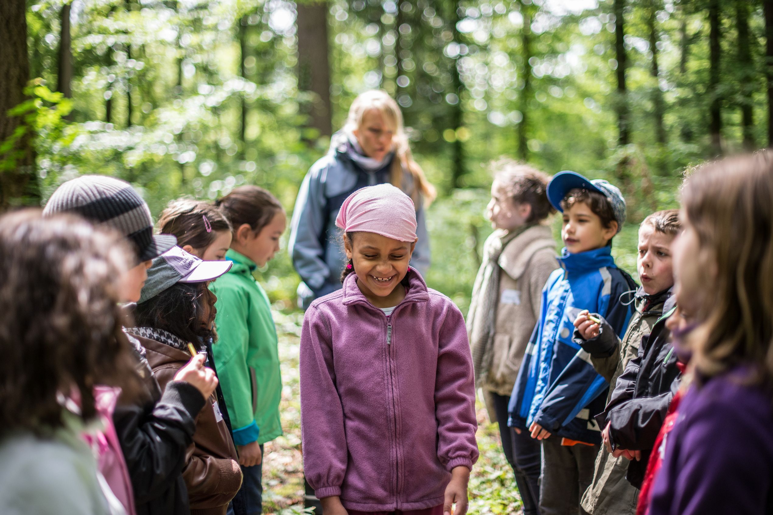 Enseignement en forêt