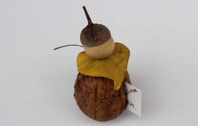 Adventswichtel aus Naturmaterialien